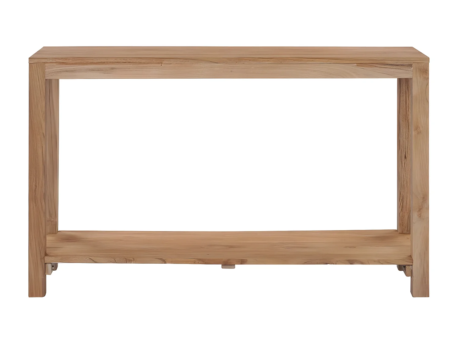 Table console 120 x 35 x 75 cm Bois de teck massif