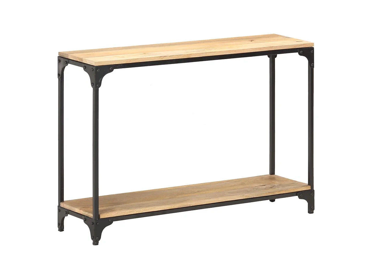 Table console 110x30x75 cm Bois de manguier massif