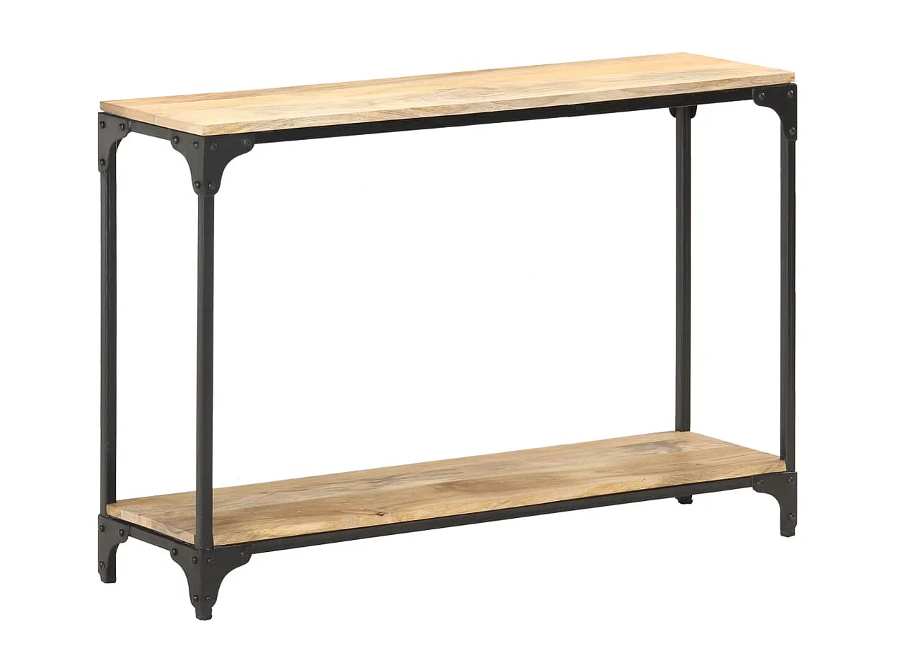 Table console 110x30x75 cm Bois de manguier massif