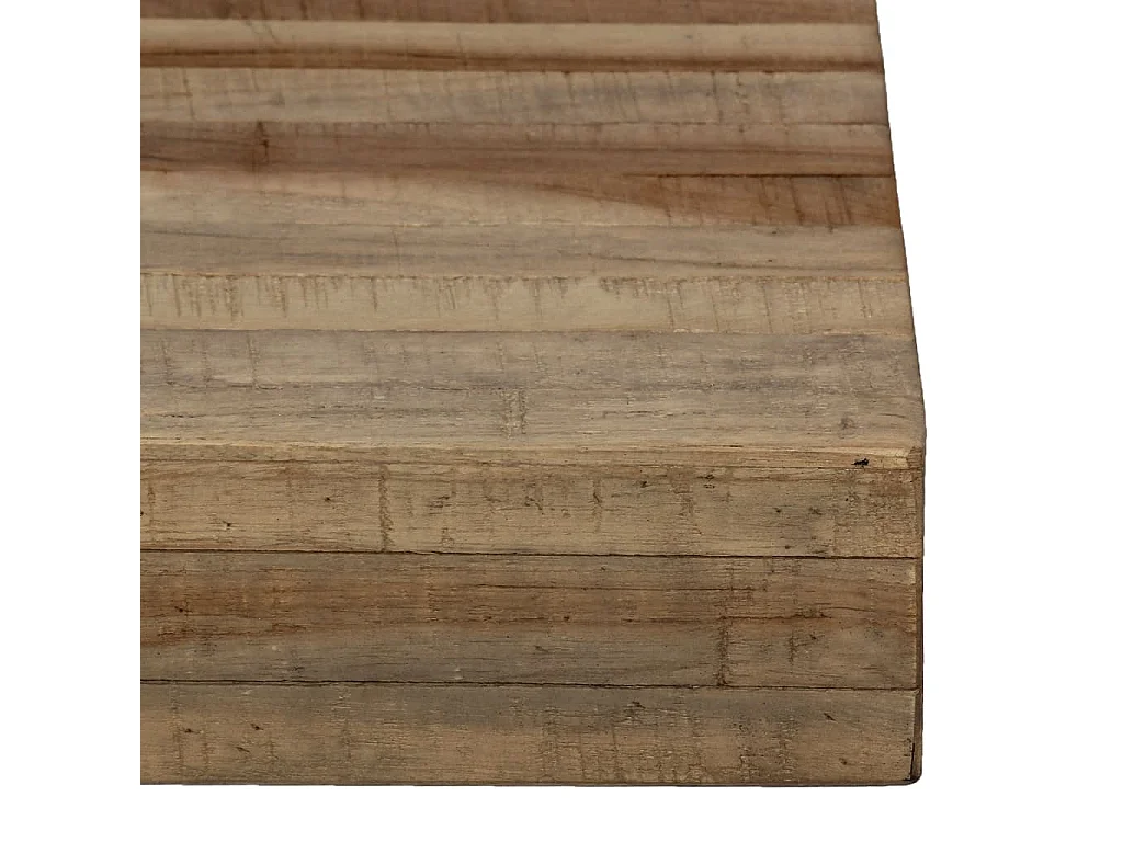 Tavolo Consolle in Legno di Teak di Recupero 120x35x81 cm