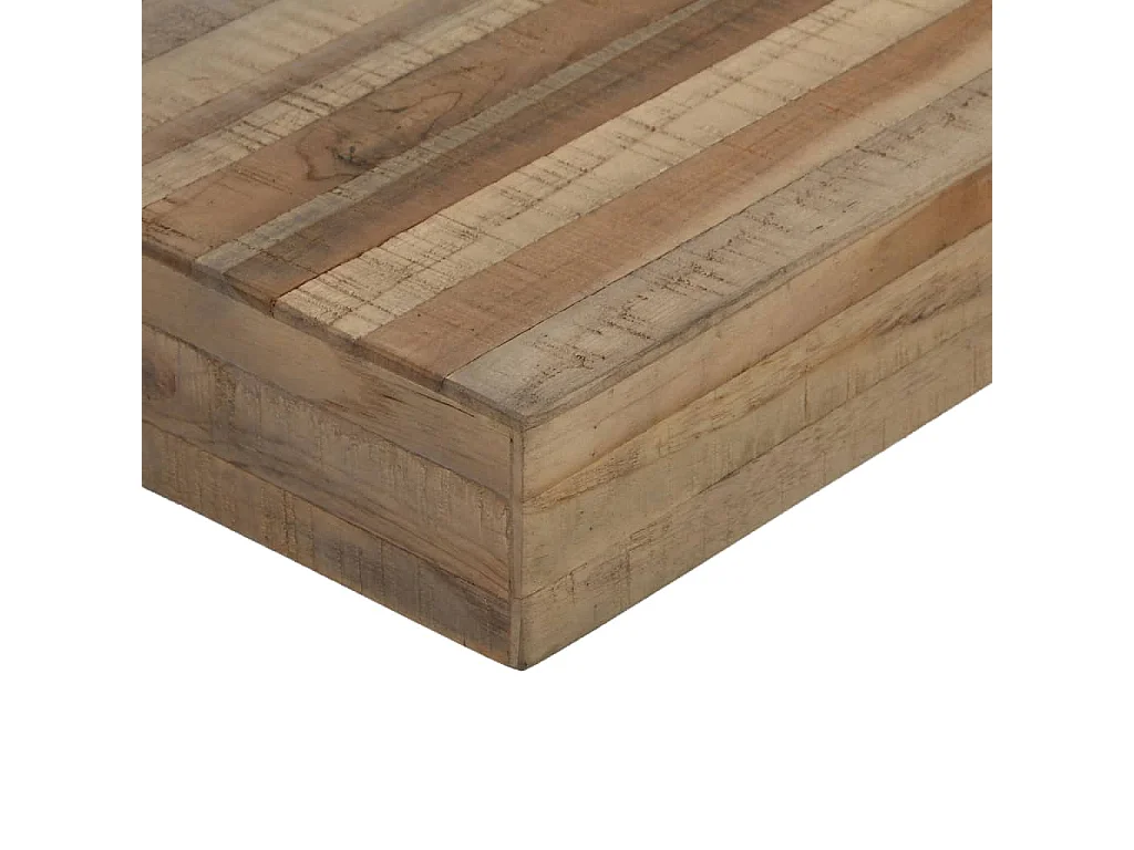 Tavolo Consolle in Legno di Teak di Recupero 120x35x81 cm