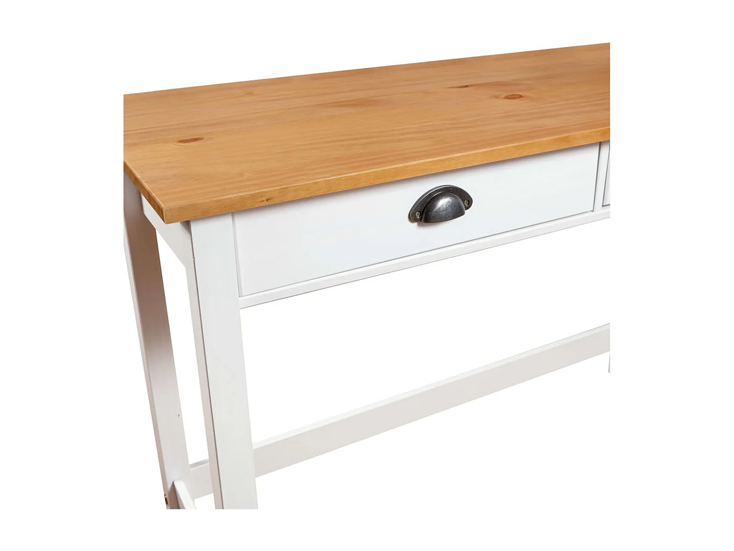 Konsolentisch Hill mit 2 Schubladen 110x45x74 cm Kiefernholz