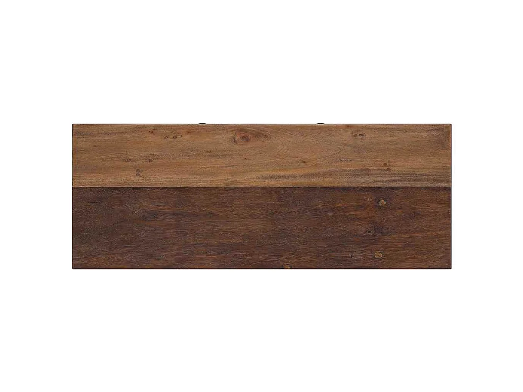 Consolle in Legno di Recupero Misto 80x35x80 cm