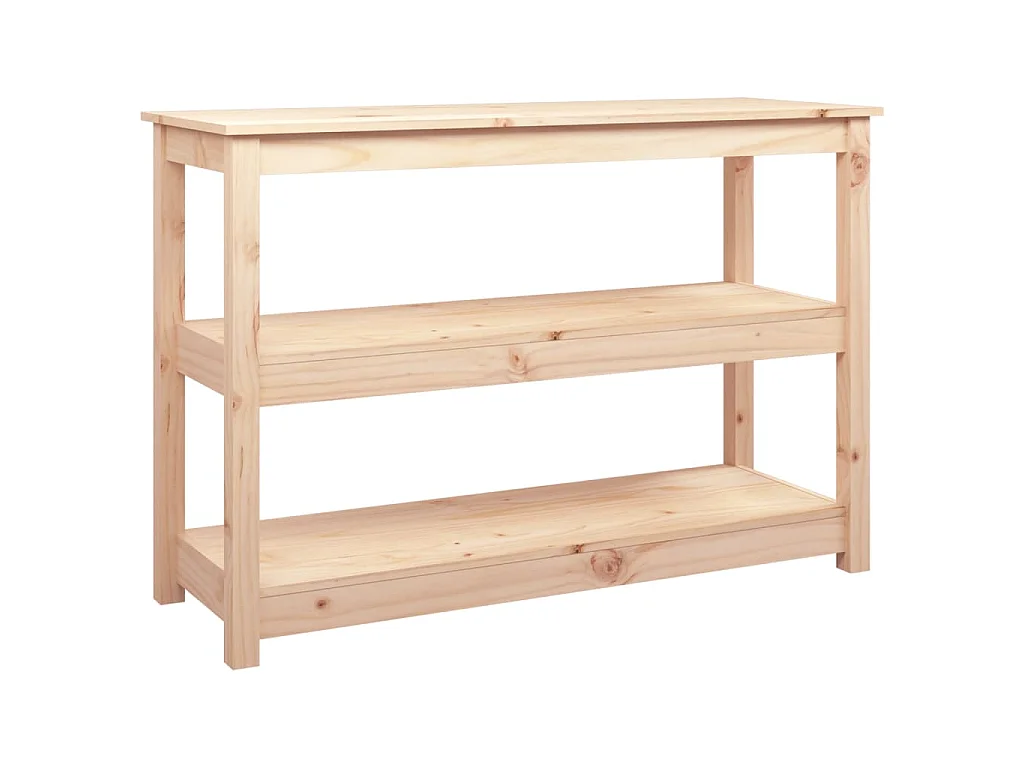 Table console 110x40x74 cm Bois massif de pin