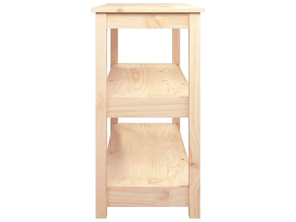 Table console 110x40x74 cm Bois massif de pin