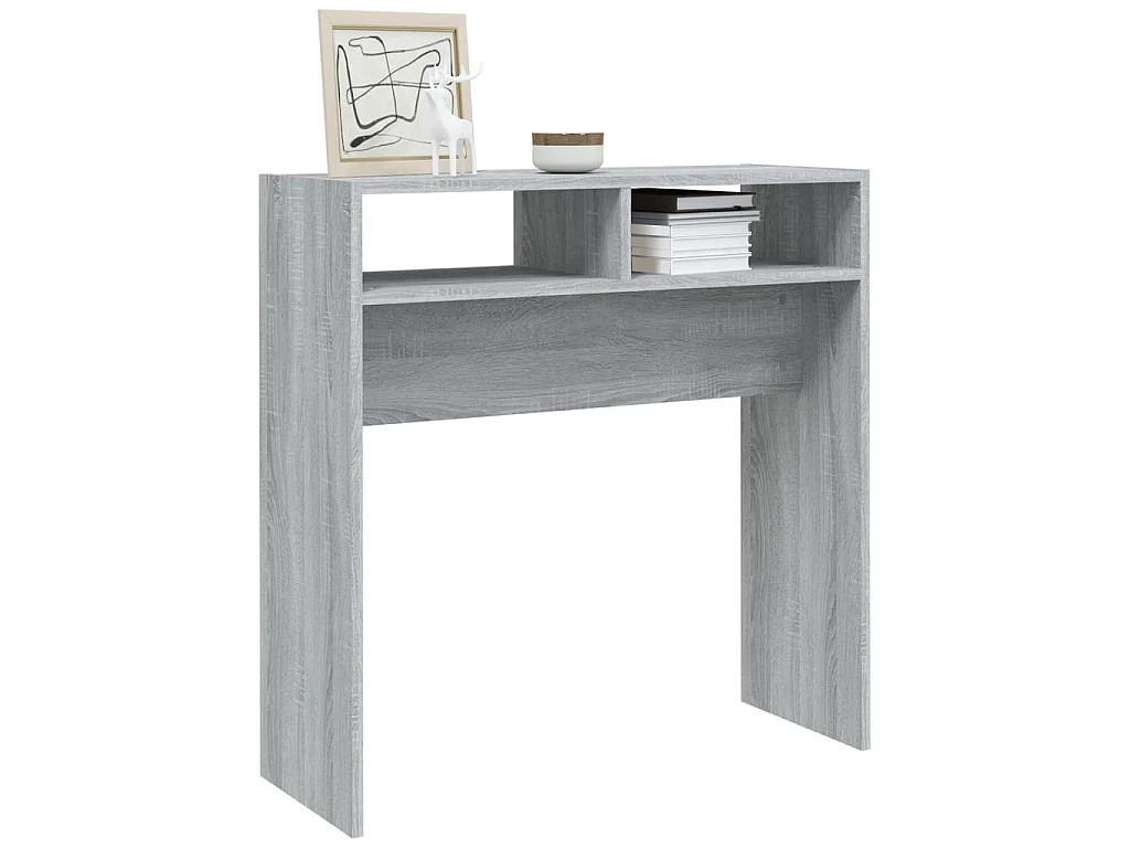 Konsolentisch Grau Sonoma 78x30x80 cm Holzwerkstoff
