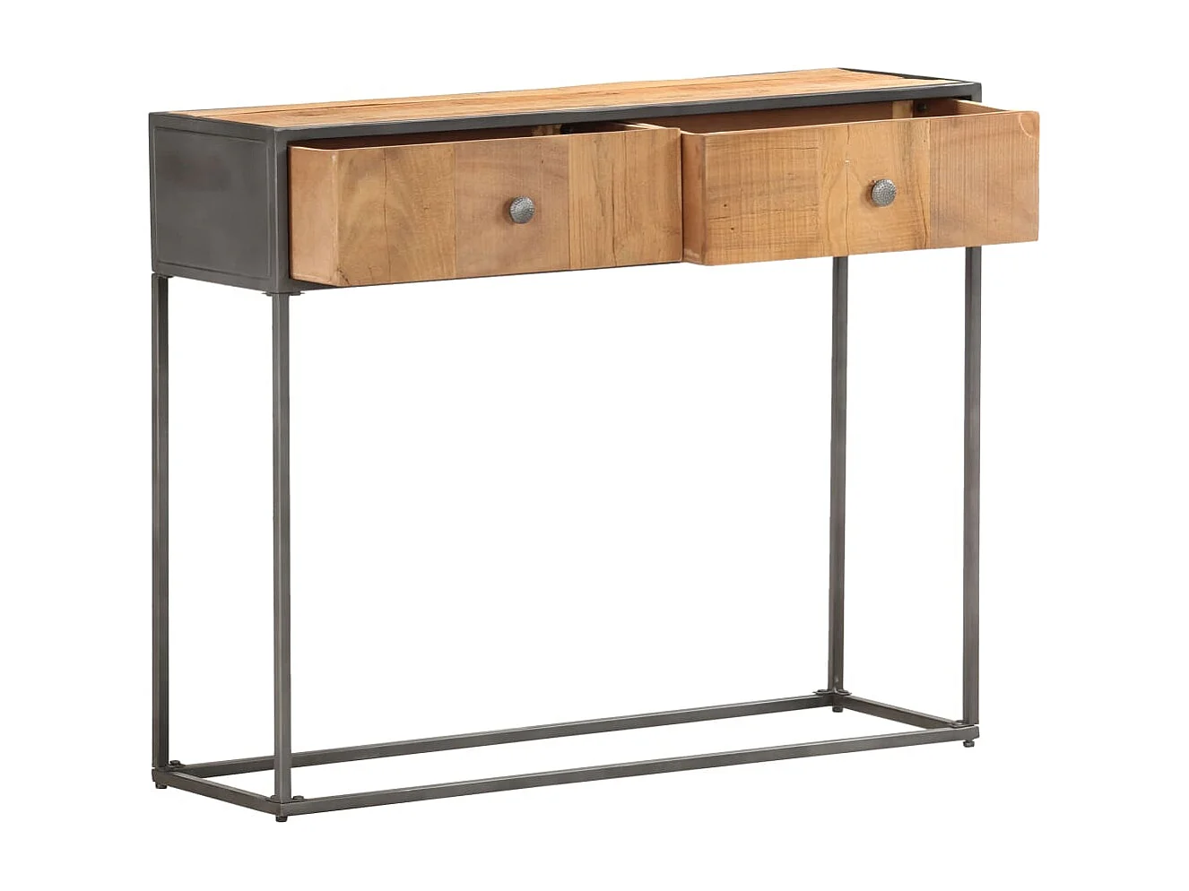 Table console 90x30x75 cm Bois de récupération massif