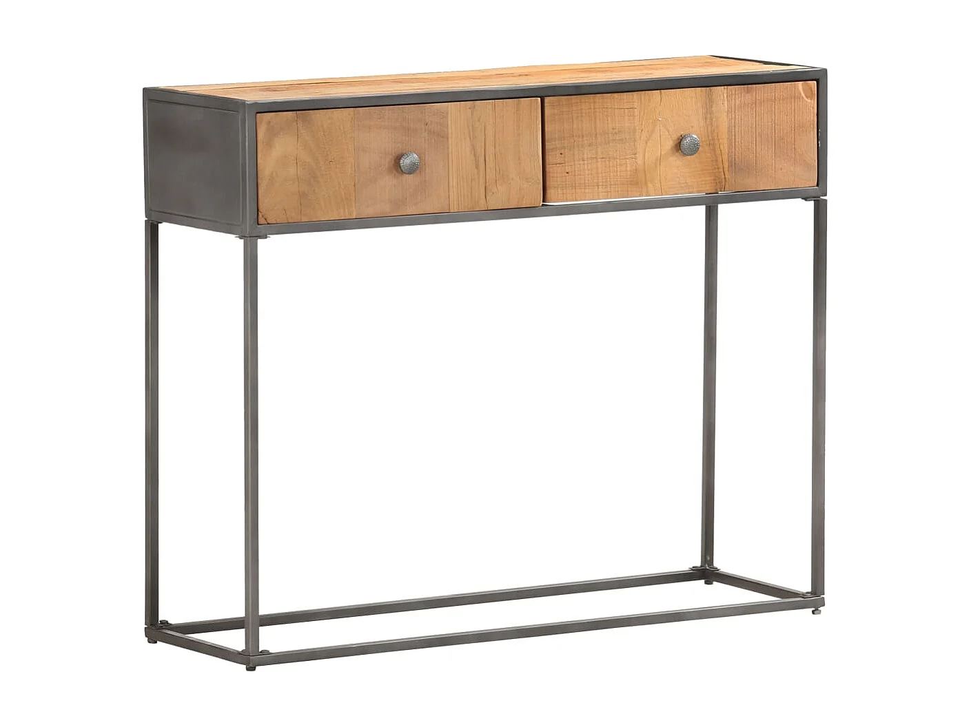 Table console 90x30x75 cm Bois de récupération massif