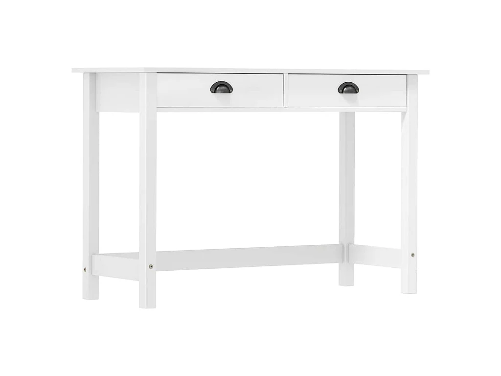 Consolle Hill con 2 Cassetti 110x45x74 cm in Massello di Pino
