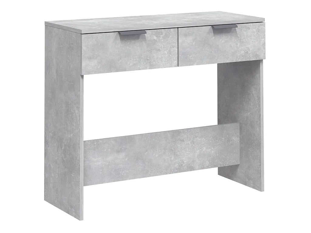 Konsolentisch Betongrau 90x36x75 cm Holzwerkstoff
