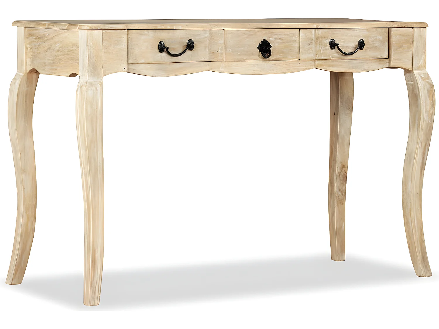 Table console Bois de manguier massif 120 x 50 x 80 cm