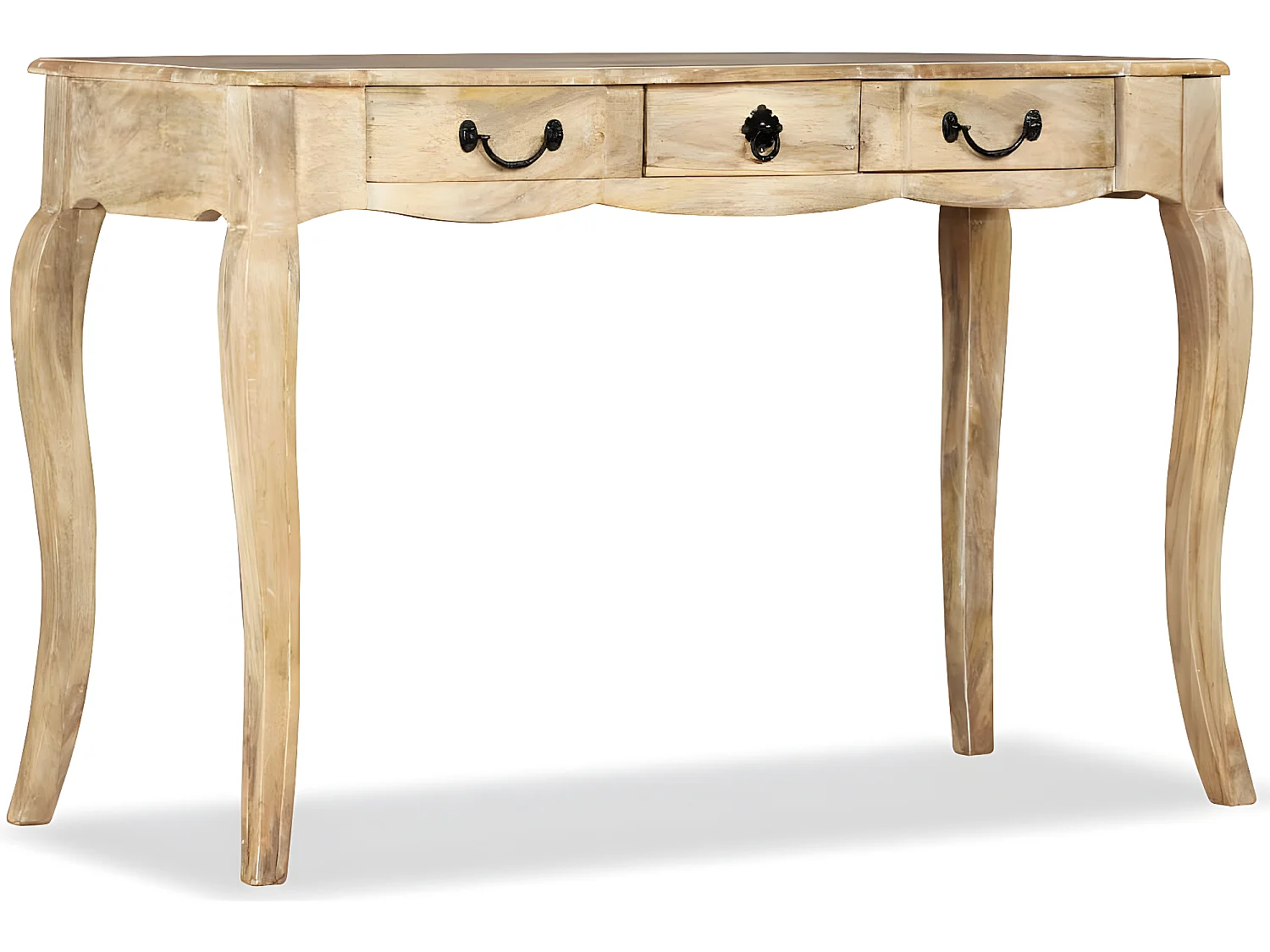Table console Bois de manguier massif 120 x 50 x 80 cm