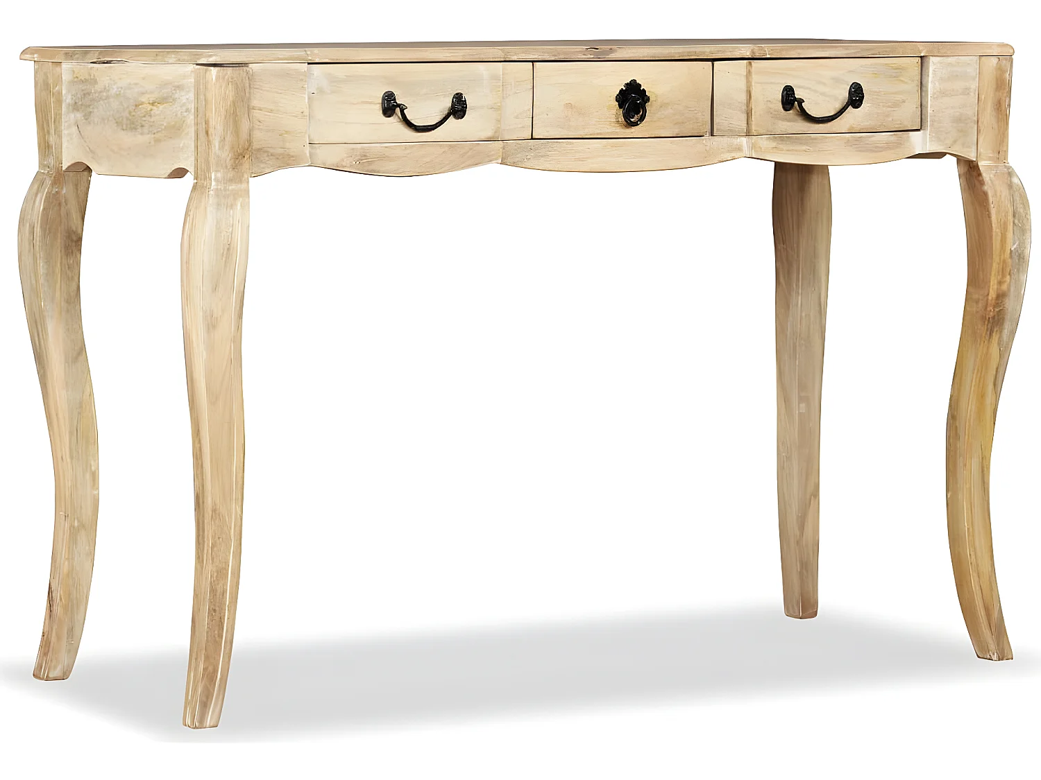 Table console Bois de manguier massif 120 x 50 x 80 cm