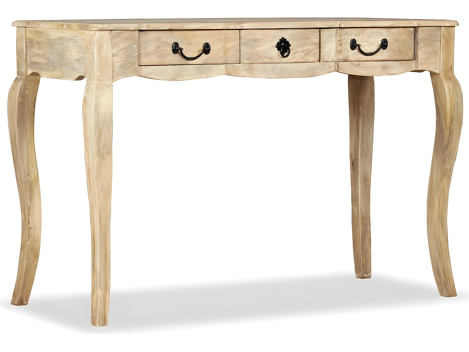 Table console Bois de manguier massif 120 x 50 x 80 cm