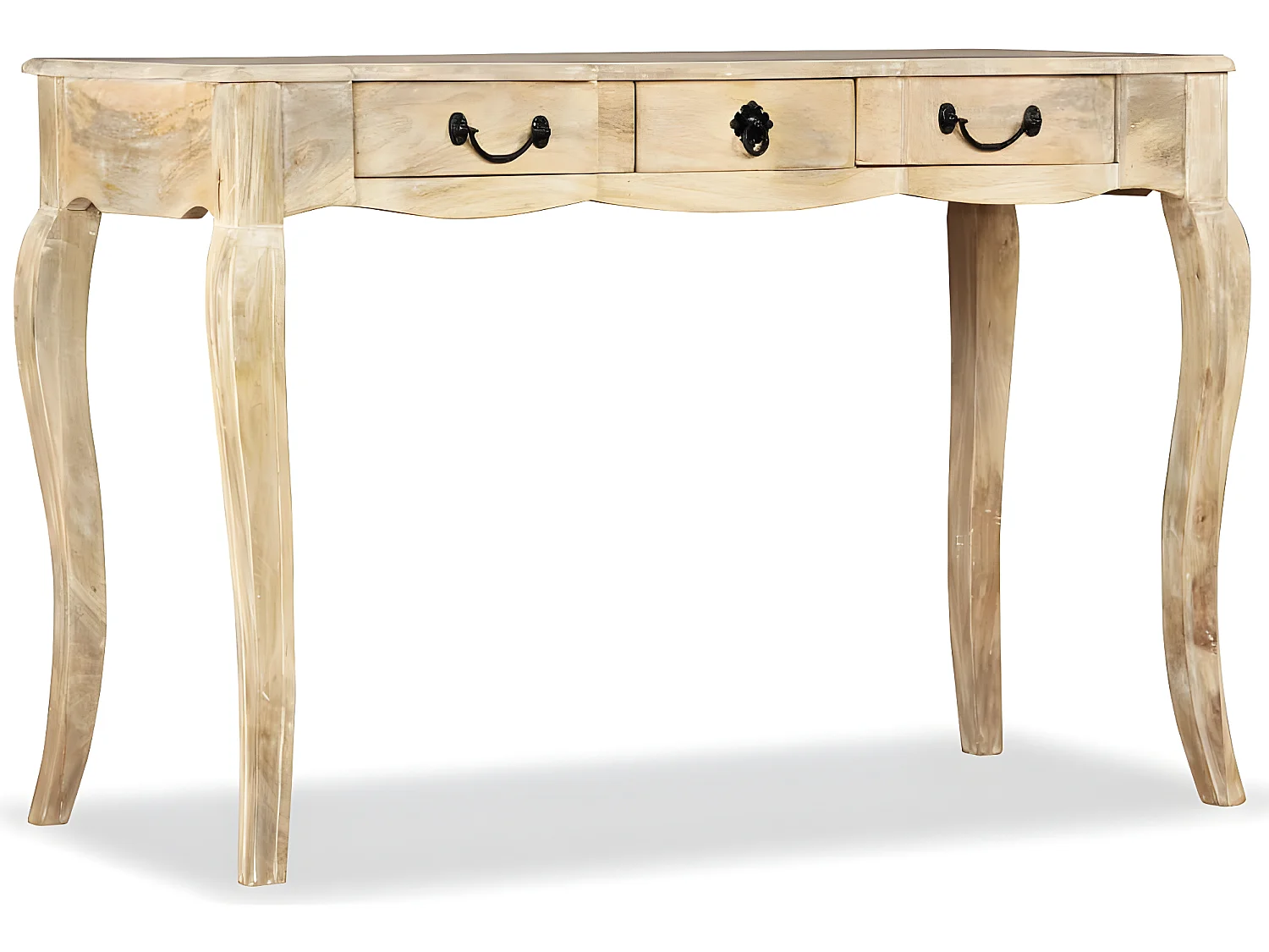 Table console Bois de manguier massif 120 x 50 x 80 cm