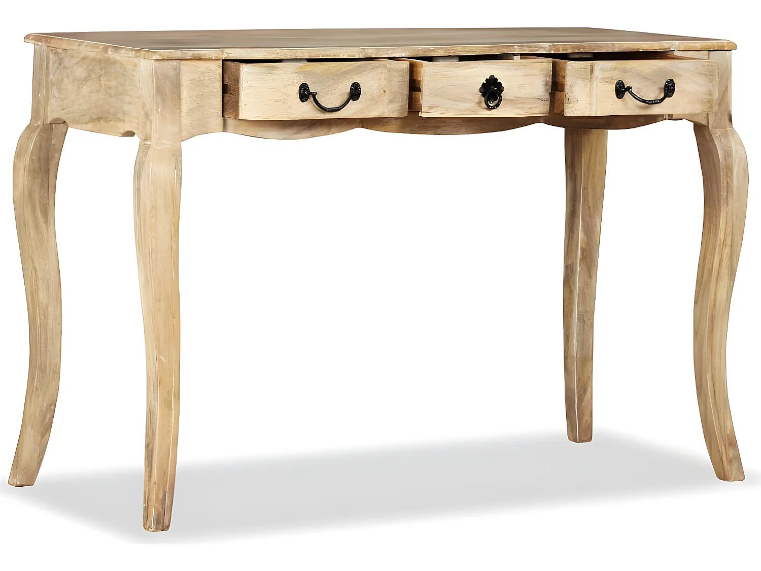 Table console Bois de manguier massif 120 x 50 x 80 cm