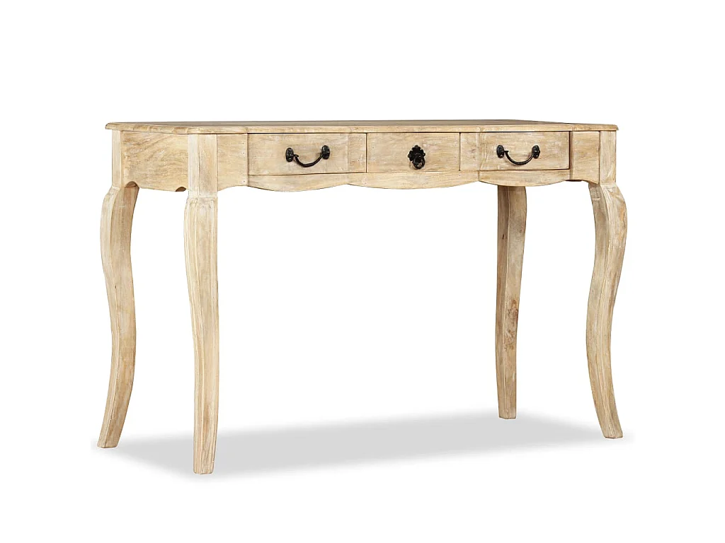 Table console Bois de manguier massif 120 x 50 x 80 cm