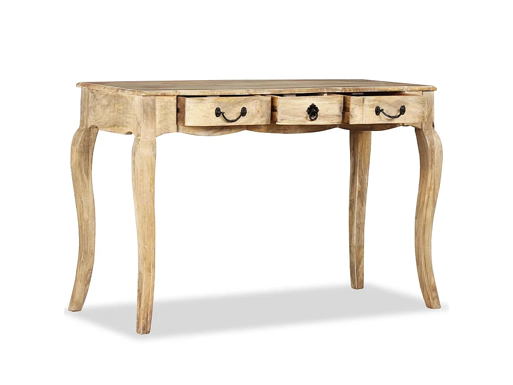 Table console Bois de manguier massif 120 x 50 x 80 cm