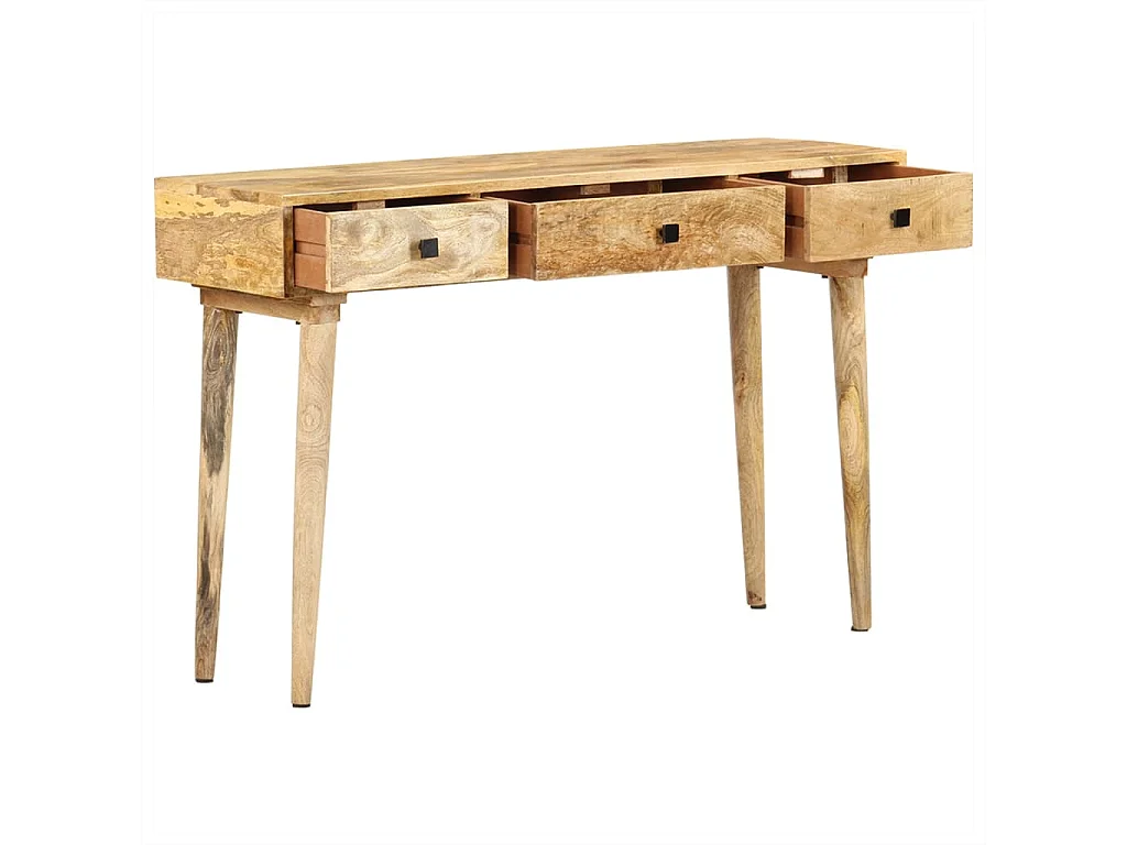 Table console 115x35x76 cm Bois de manguier massif