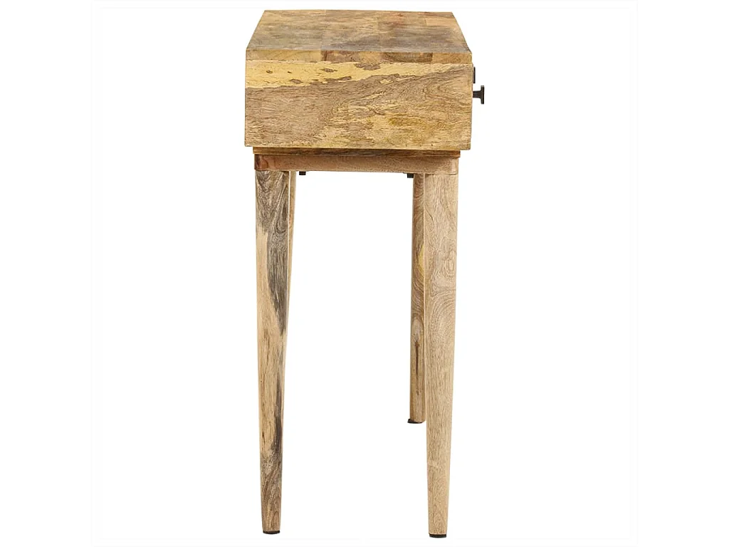 Table console 115x35x76 cm Bois de manguier massif