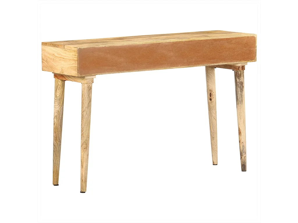 Table console 115x35x76 cm Bois de manguier massif