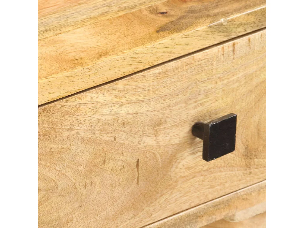 Table console 115x35x76 cm Bois de manguier massif