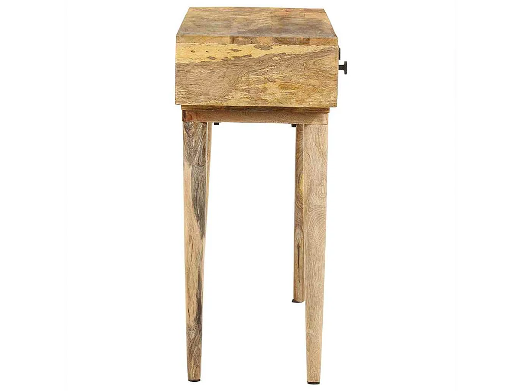 Table console 115x35x76 cm Bois de manguier massif
