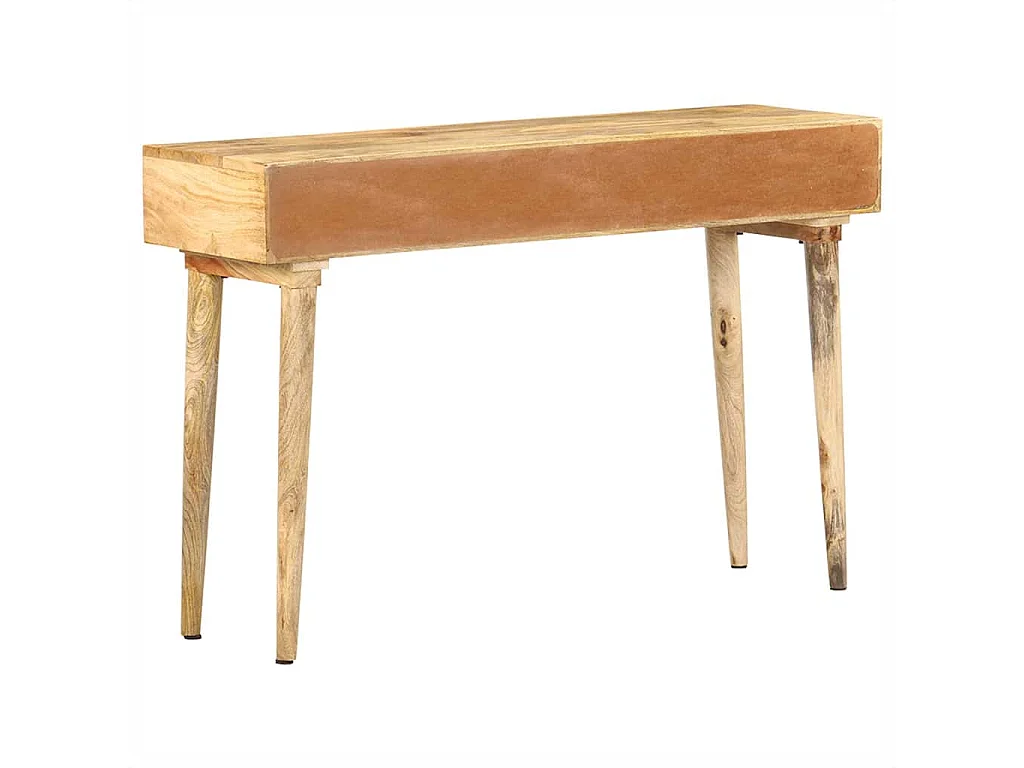Table console 115x35x76 cm Bois de manguier massif