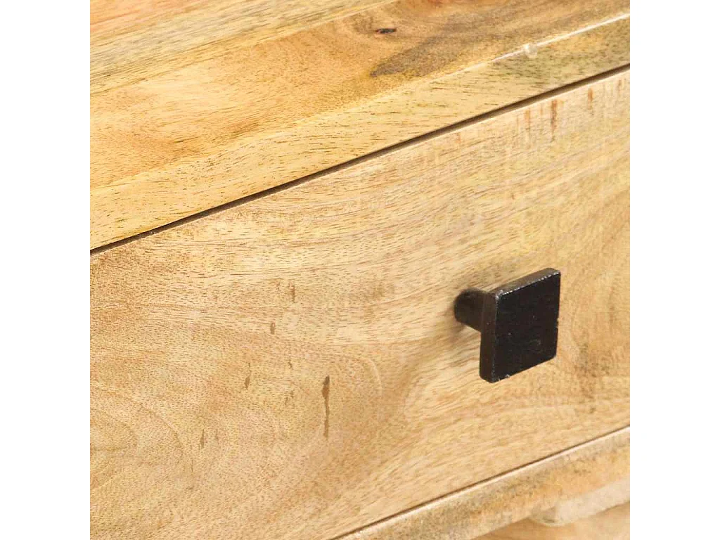 Table console 115x35x76 cm Bois de manguier massif