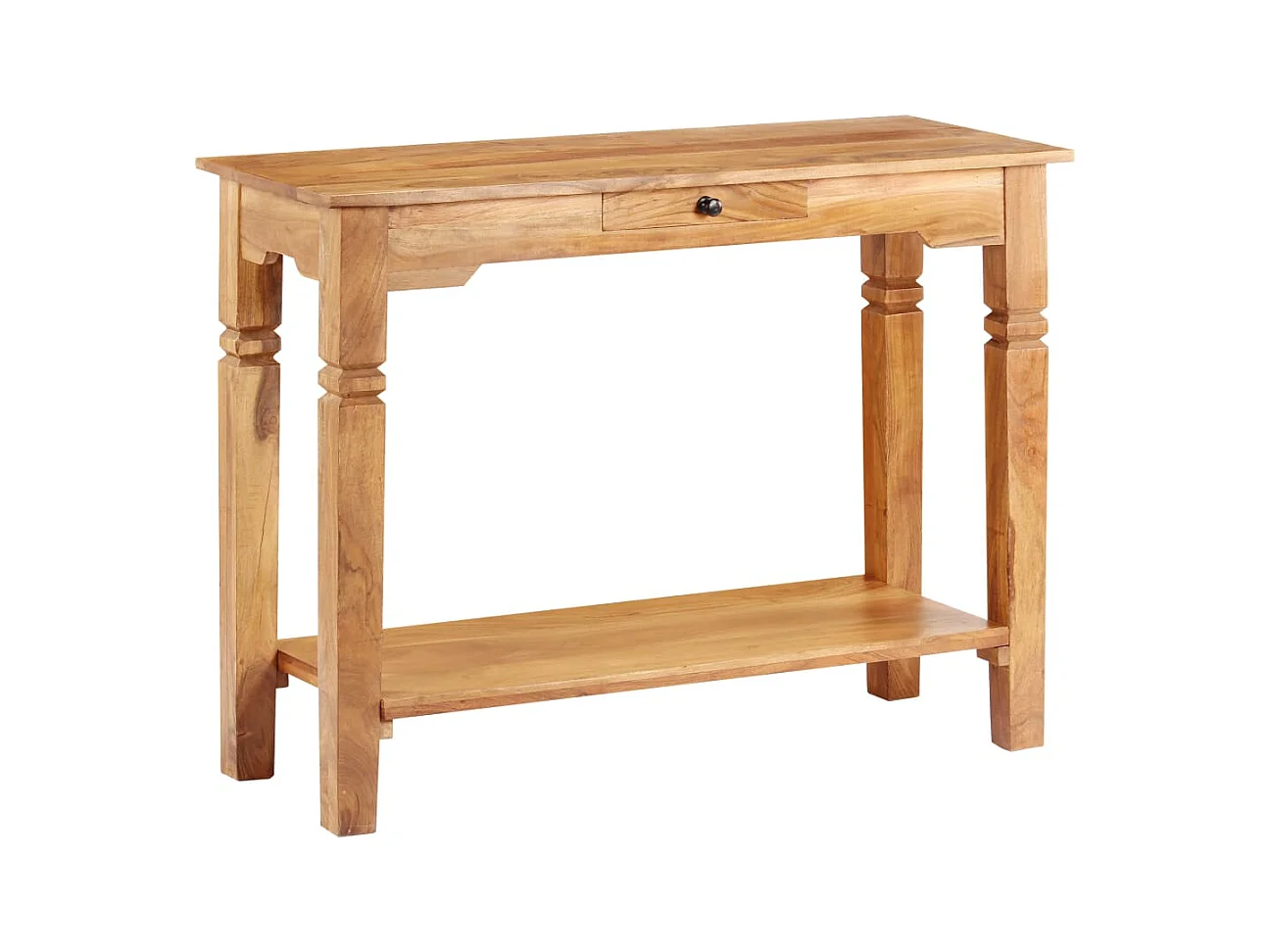 Table console 100x40x76 cm Bois d'acacia massif