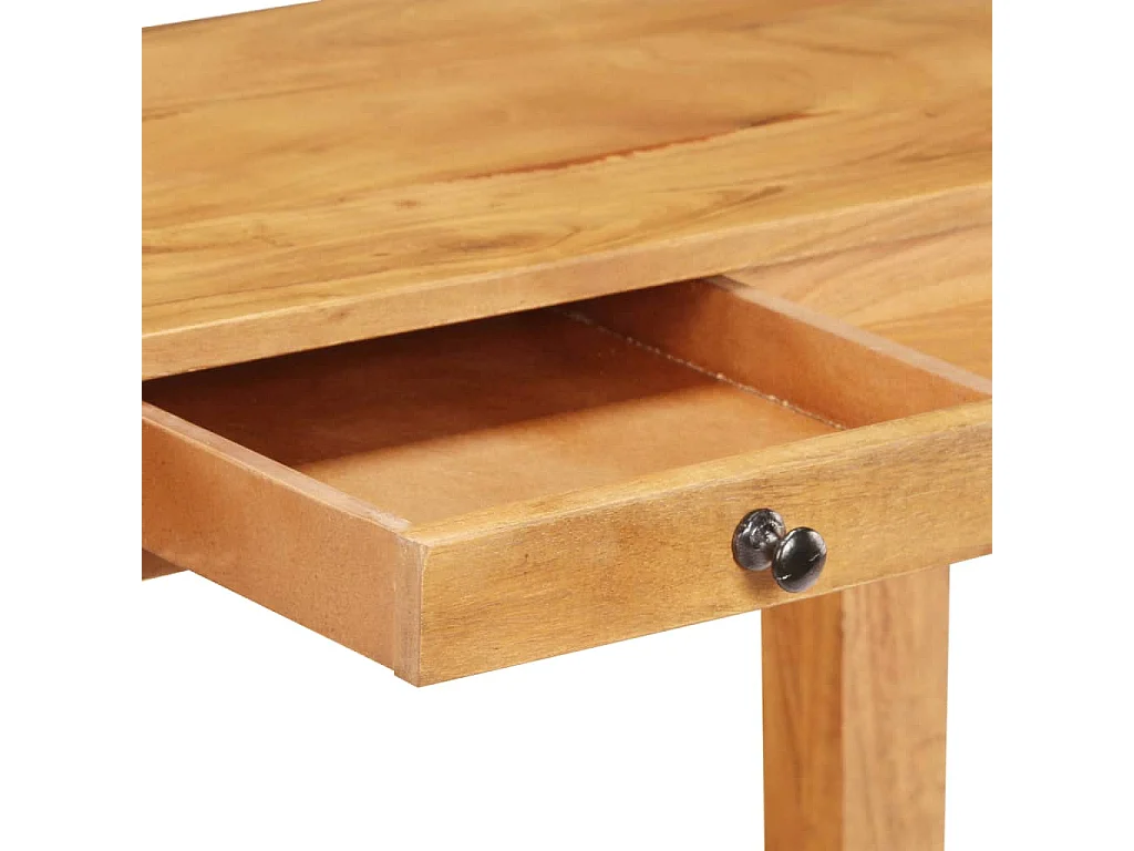 Wandtafel 100x40x76 cm massief acaciahout