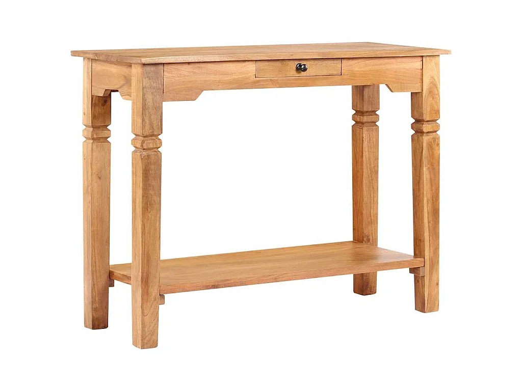 Table console 100x40x76 cm Bois d'acacia massif