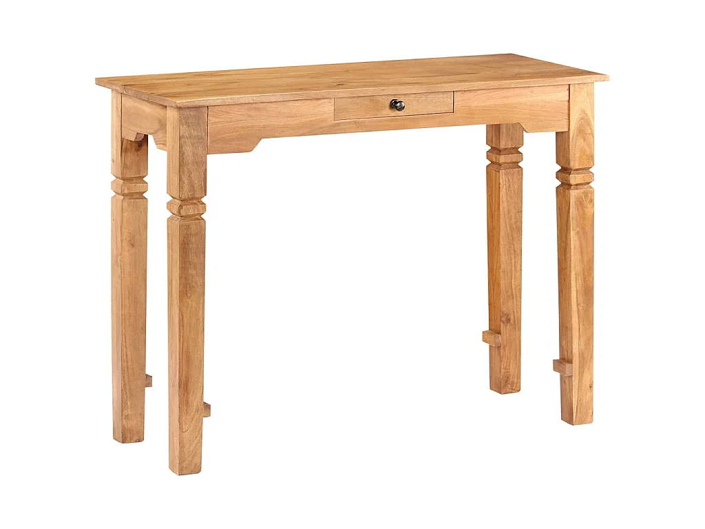 Table console 100x40x76 cm Bois d'acacia massif