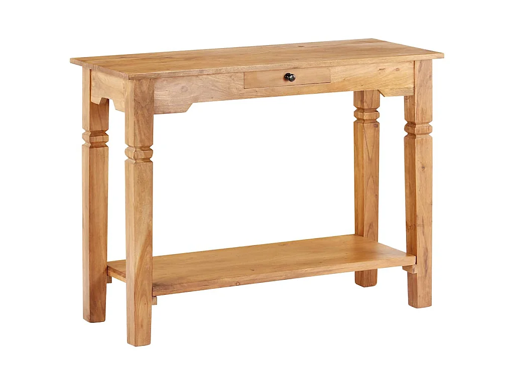 Table console 100x40x76 cm Bois d'acacia massif