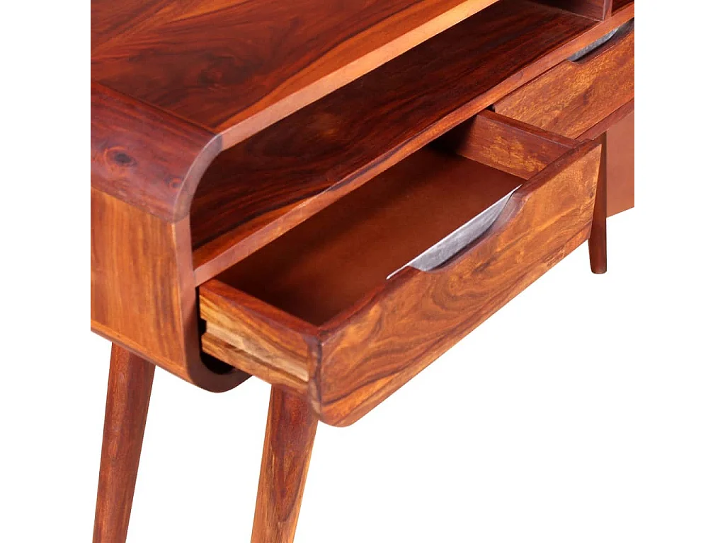 Table console Bois massif 120x30x75 cm