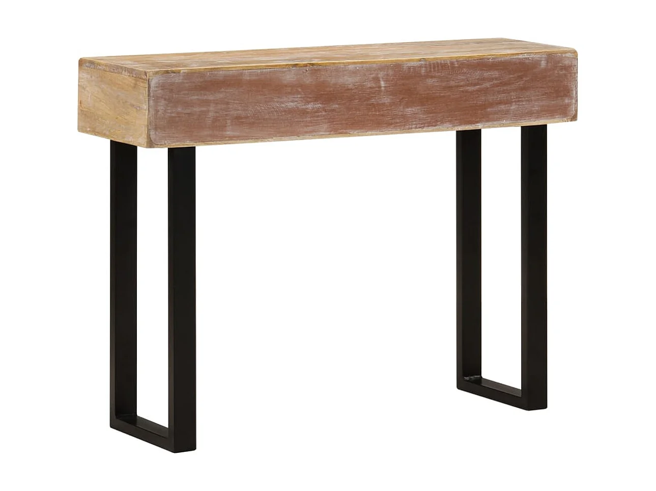 Konsolentisch 100x30x75 cm Massivholz Mango