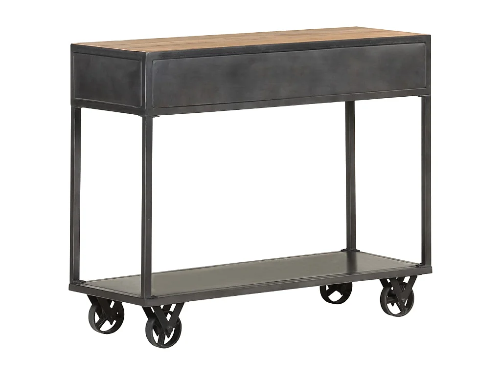 Table console 90x35x74 cm Bois de récupération massif