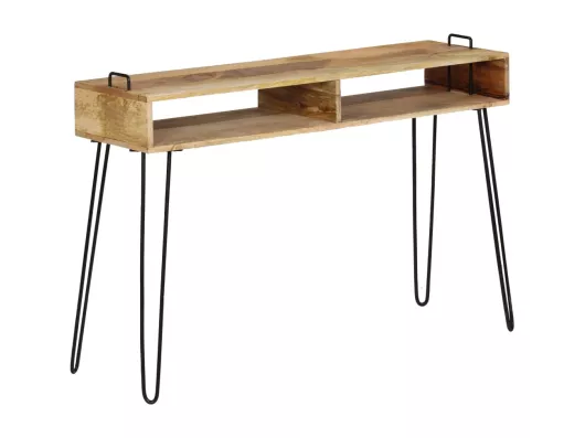 Kauf Unique Konsolentisch Mangoholz Massiv 115 x 35 x 76 cm