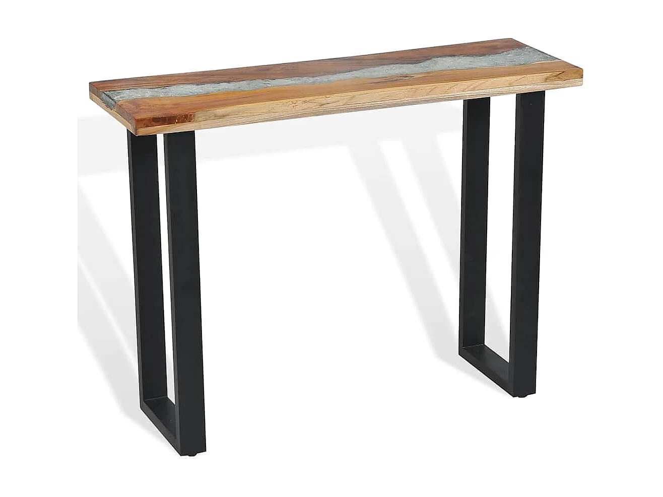 Wandtafel 100x35x75 cm teakhout