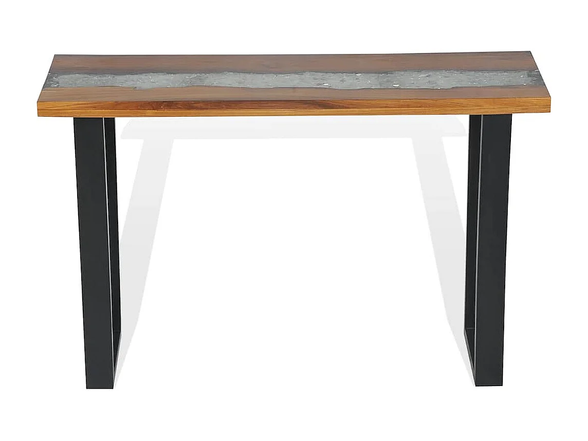 Wandtafel 100x35x75 cm teakhout