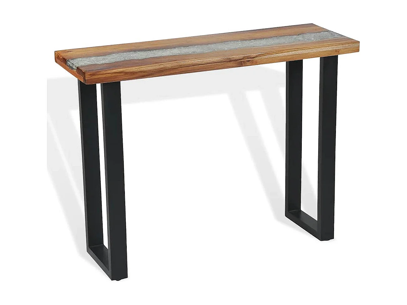 Wandtafel 100x35x75 cm teakhout