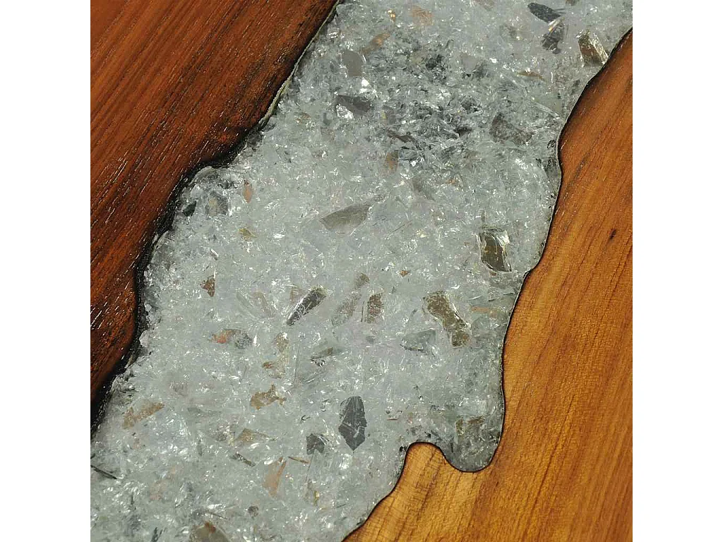 Wandtafel 100x35x75 cm teakhout