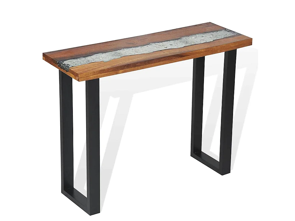 Table console Teck 100 x 35 x 75 cm