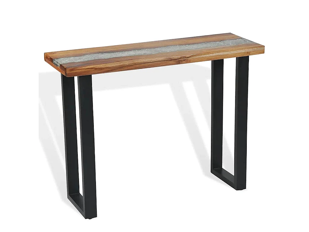 Table console Teck 100 x 35 x 75 cm