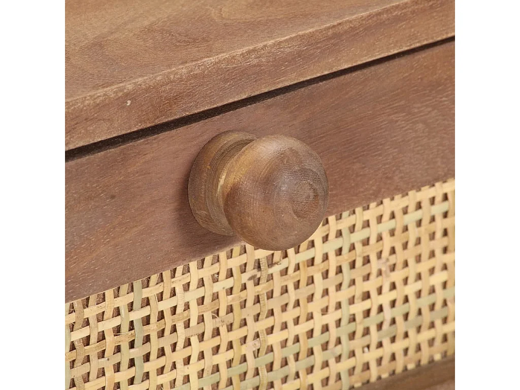 Table console 100x35x76 cm Bois de manguier massif