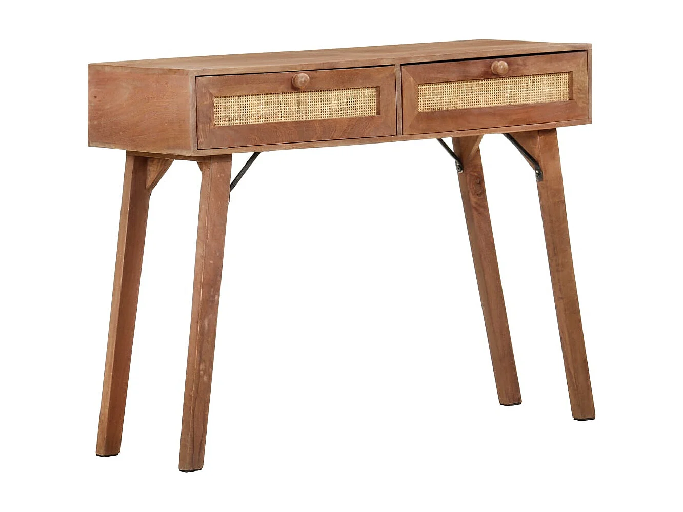 Table console 100x35x76 cm Bois de manguier massif
