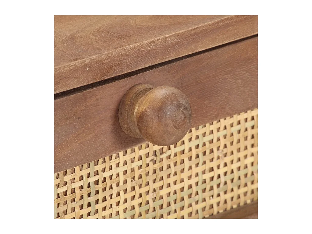 Konsolentisch 100x35x76 cm Mango Massivholz