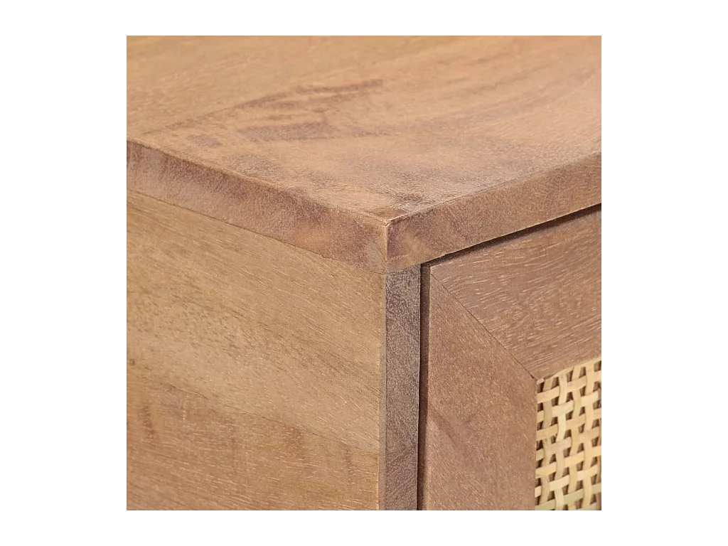 Konsolentisch 100x35x76 cm Mango Massivholz