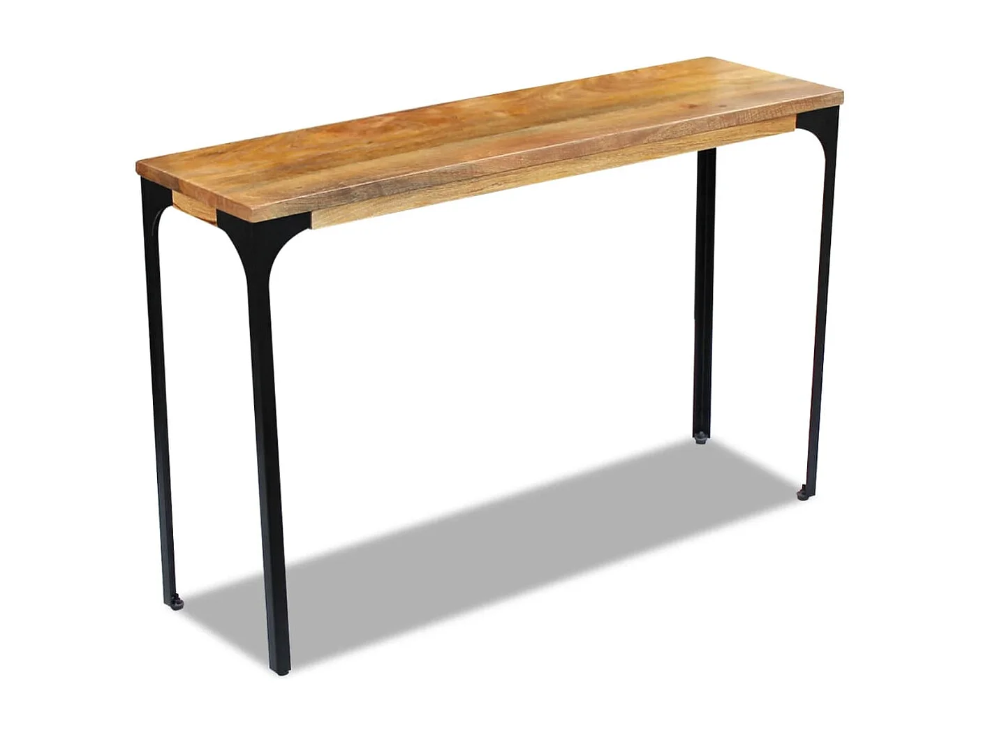 Tavolo Consolle in Legno di Mango 120x35x76 cm