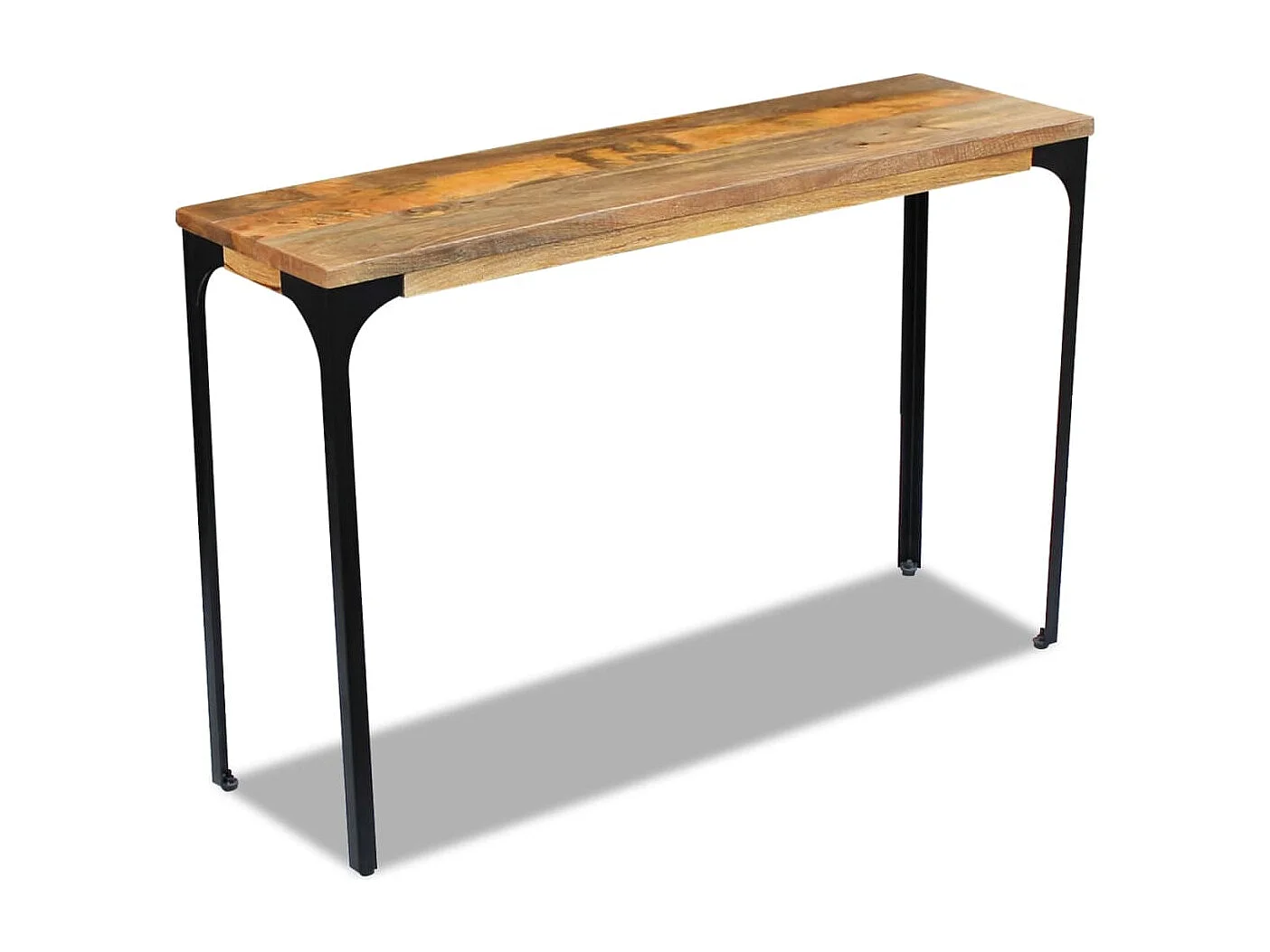 Tavolo Consolle in Legno di Mango 120x35x76 cm
